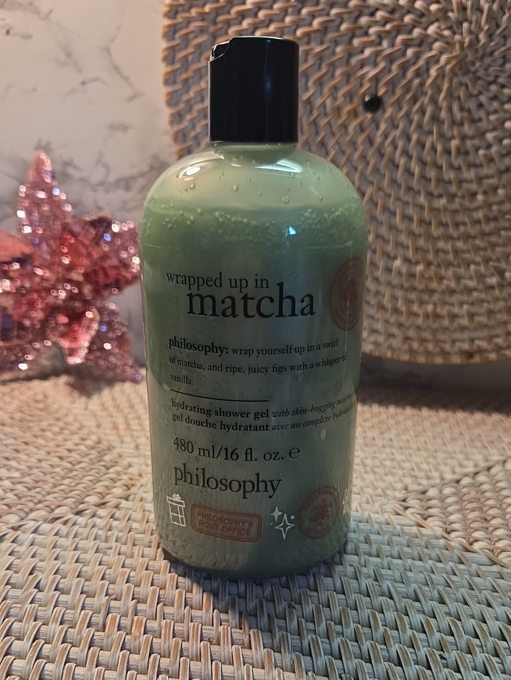 Philosophy Wrapped Up in Matcha Hydrating Shower Gel — Green